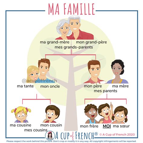 french step aunt|La famille: Let’s learn all the French family words